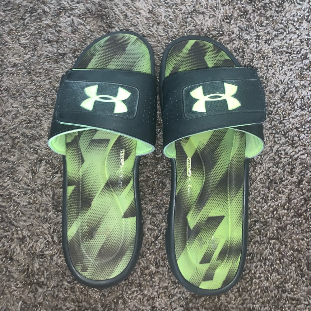 Under Armor Velcro slides